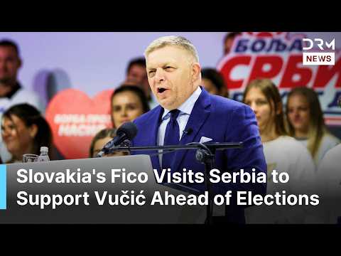 Slovakia's Robert Fico Backs Aleksandar Vučić, Calls for Serbia to Preserve Its Independence | AC1N