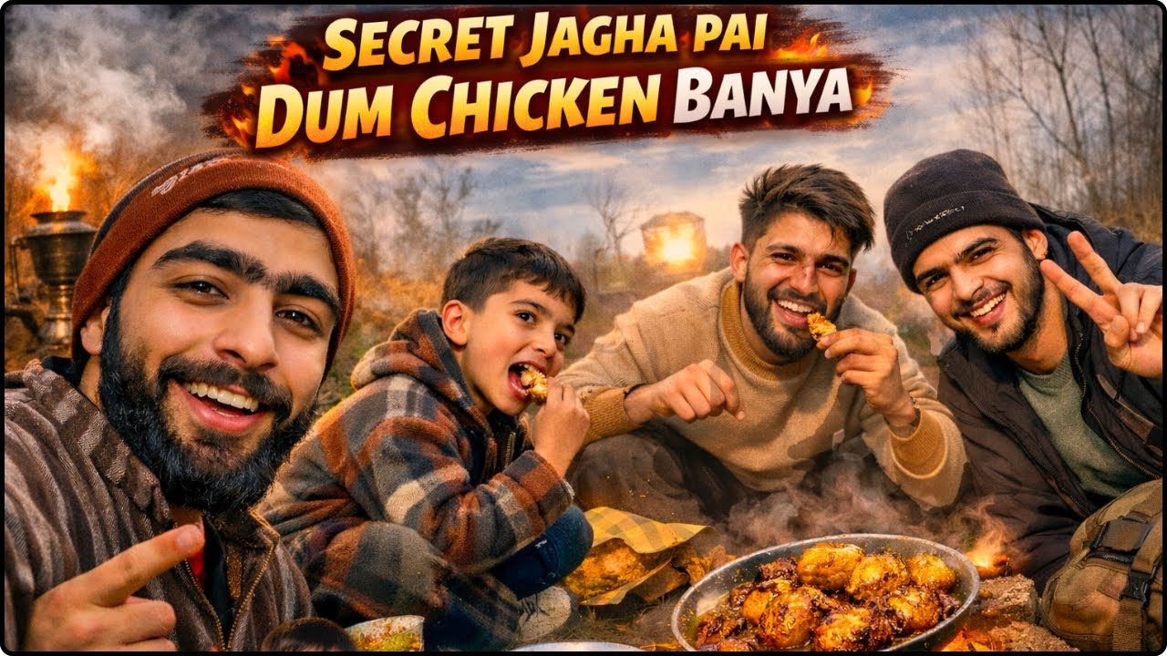 Secret Jagah Mein Dum Chicken Banate Hi Sab Shock! 😱🍗 | Friends Ke Saath Masti