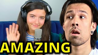 ANGELINA JORDAN - I&#39;d Rather Go Blind REACTION