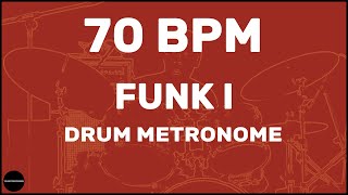 Funk | Drum Metronome Loop | 70 BPM screenshot 4