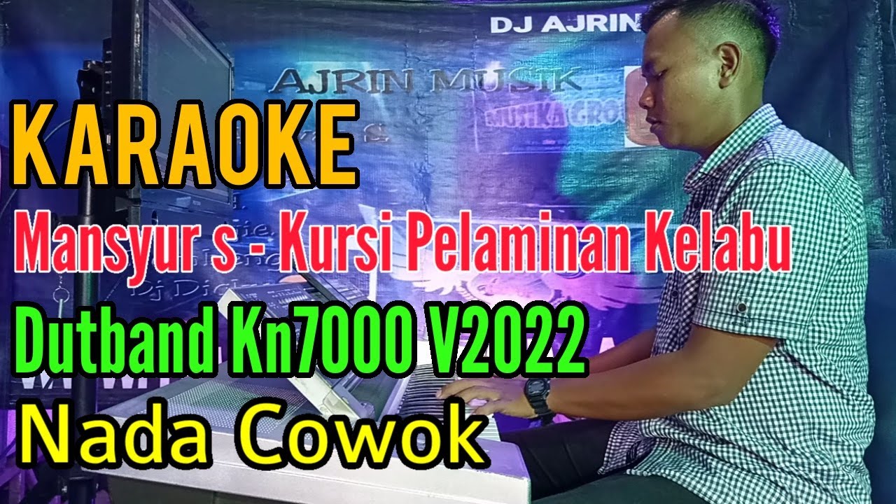 Pelaminan Kelabu | Dutband Kn7000 [Karaoke] Mansyur S - Nada Pria