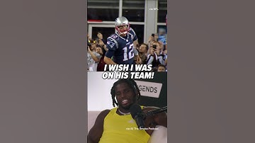 This made Tyreek say “Damn! I wish I was on his team!” 🎥 😳 #nfl #tombrady #tyreekhill