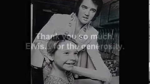 Elvis Presley and Denise Sanchez