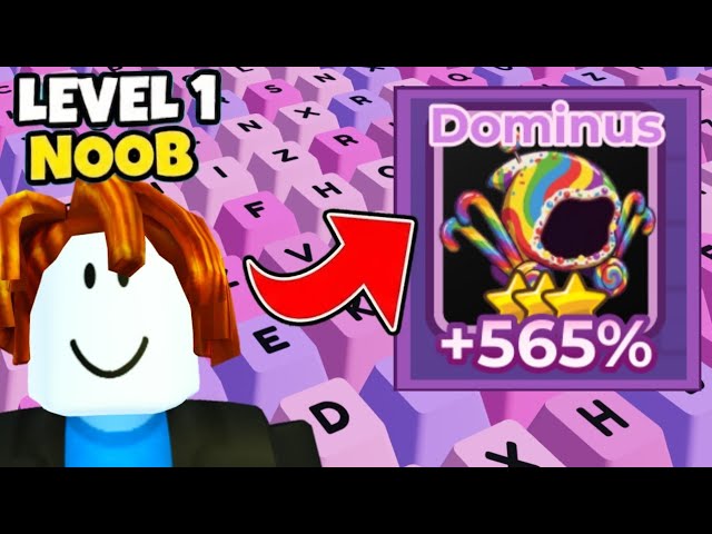 STARTING OVER with SECRET DOMINUS in +1 Speed Keyboard Escape Roblox