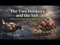 The Two Donkeys and the Salt | A Powerful Fable About Blind Imitation