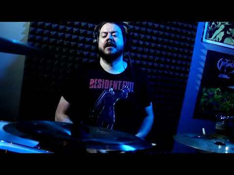 CAST THE STONE- AS THE DEAD LIE drum playthrough