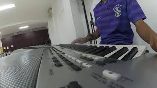 Video thumbnail of "Ello - Pergi Untuk kembali (piano, synth cover)"