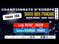 Europe combat  finales f60 samira bounhar fra vs lucija regvat cro