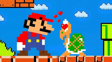 Super Mario Bros. but Everything Mario touch turns to Longer (PART2) | Game Animation