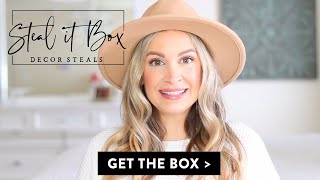 Steal It Box: Decor Steals’ Home Decor Box - How It Works Video