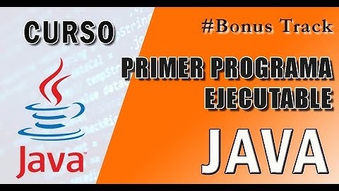 ✔ Primer Programa EJECUTABLE  en JAVA con Netbeans
