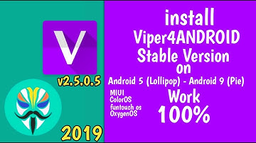 How to Install Viper4ANDROID FX v2.5.0.5 Stable Version On Android Using Magisk Manager 100% Work