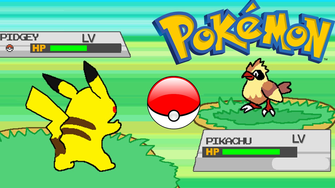 how to make a pokemon game on game maker