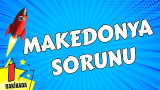 Makedonya Sorunu 11 Sinif Tari̇h Dersi̇