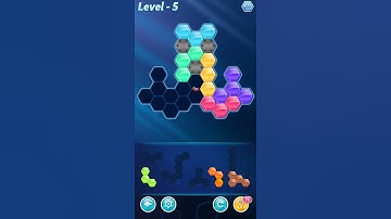 BLOCK! Hexa Puzzle! Professional Level 5 (Rotate) - Lösung Solution Walkthrough