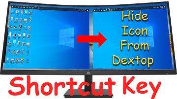 Hide or Restore your Desktop Icons Bangla Tutorial ।।  Anam IT ।।