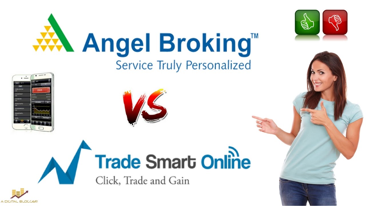 Angel Broking vs Trade Smart Online Stock Broker Comparison YouTube