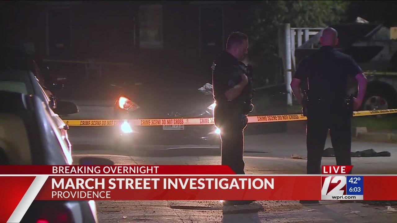 Providence police respond to report of shots fired - YouTube