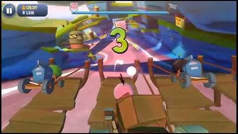 Angry Birds Go! Gameplay Walkthrough Part 1 - Red and Stella at the Seedway (iOS, Android)