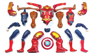 Assemble Avengers ~ Hulkbuster VS Siren Head VS Spider-Man VS Superman | Superhero Avengers Toys