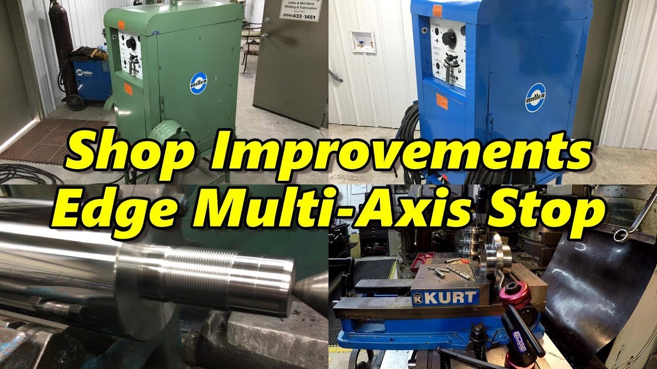 SNS 192: Shop Projects, Edge Multi-Axis Stop, Drill&Tap Spring Perch