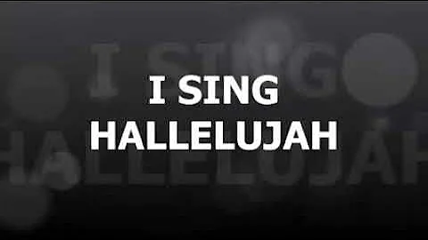 I SING HALLELUJAH - Martin Skuse