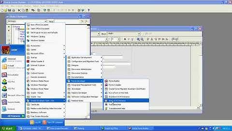 Oracle Form Lecture 1st