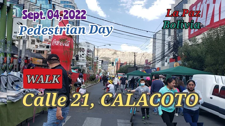 Walking around Street 21, Calacoto, on Pedestrian ...