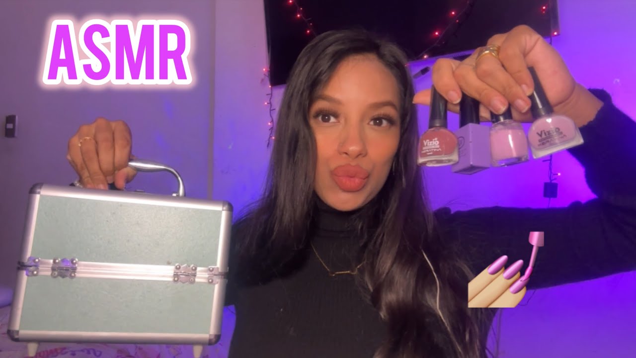 ASMR Te HAGO las UÑAS 💅🏼 ROLEPLAY en español //  Yamilka asmr