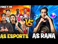 As esports 6 player vs as rana1 v 6  garena free fire