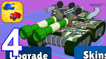 Army Merge: Tank Master - Gameplay Walkthrough Part 4 New Update Tank War Army Commander Defense