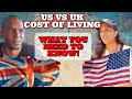 UK vs US COST OF LIVING (AS BRITS LIVING IN LAS VEGAS USA)