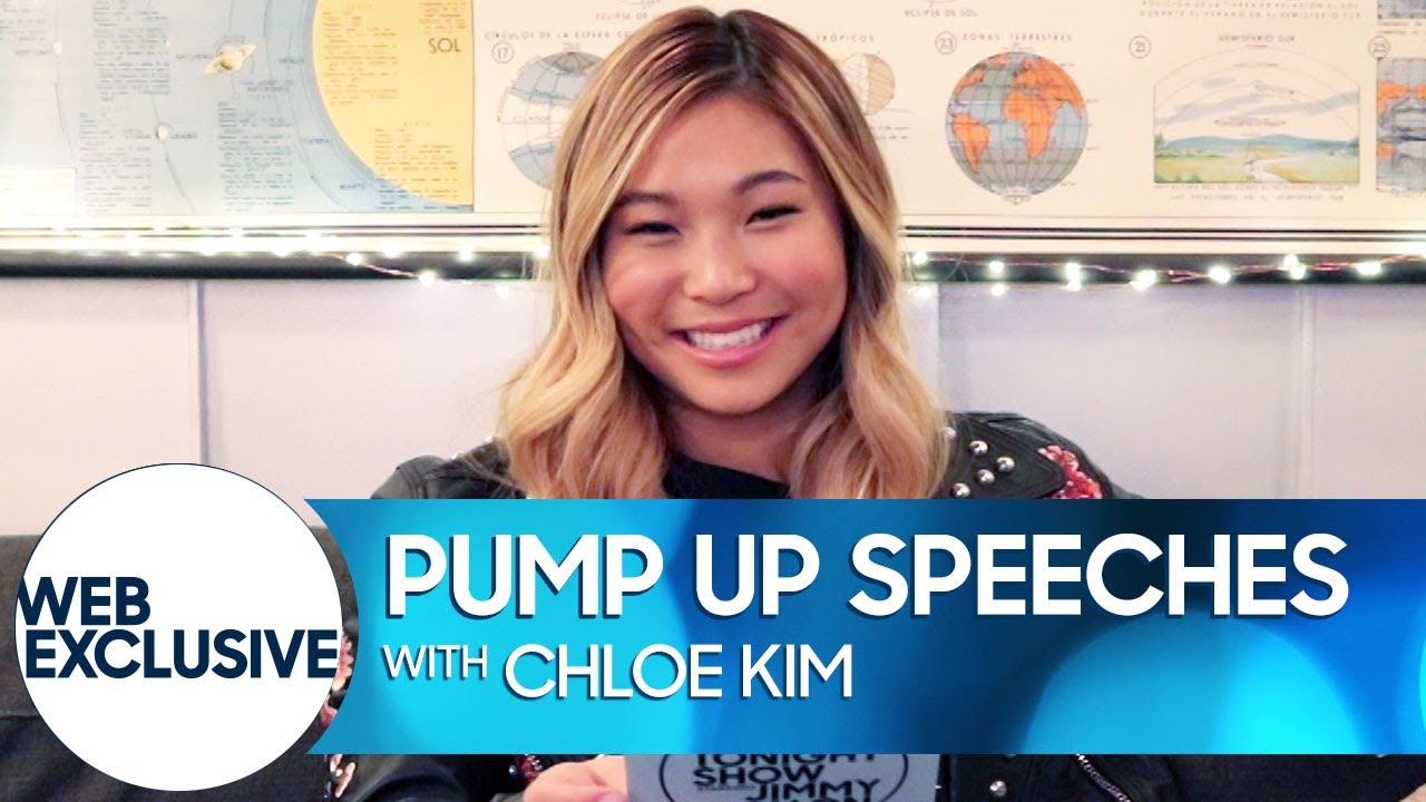 Pump Up Speeches: Still Being Afraid of the Dark (Chloe Kim)