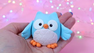 How To Make Fondant Owl Cake Topper Tutorial!