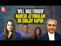 Sunjay Kapur Inheritance Battle: Mahesh Jethmalani Claims 'Will Was Forged'