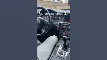 Feature you probably didn’t know #shorts  #audi #youtube #fyp