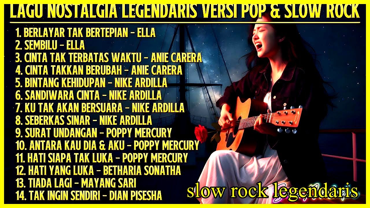 ALBUM NOSTALGIA LEGENDARIS | Versi Pop & Slow Rock Cover 2026