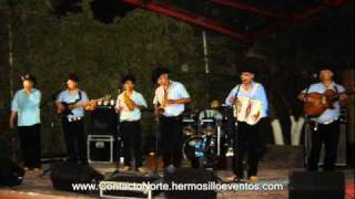 Video thumbnail of "Contacto Norte El Gandareño en Vivo, como luces"