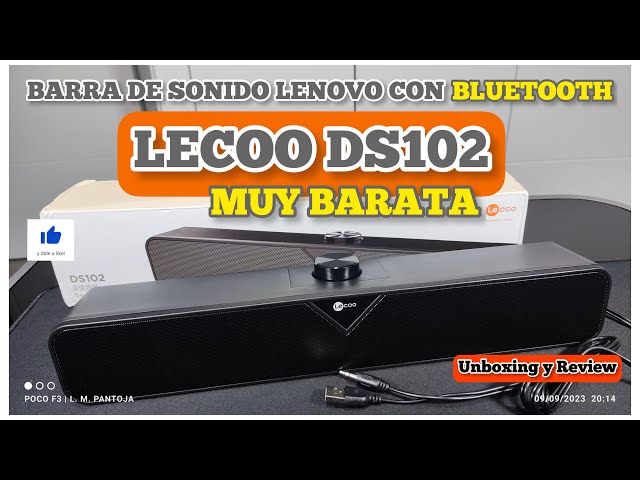 Barra de sonido inalámbrica Lenovo L101 - Altavoz Altavoz Bluetooth 5.0