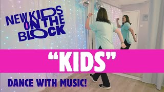 NKTOB &quot;Kids&quot; DANCE 🩷🧡 Music Video Choreography 🩷🧡 New Kids On The Block