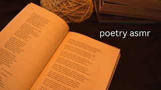 ASMR reading gloomy poetry | Emily Brontë