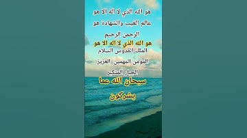 أواخر سورة الحشر#duet #quran #الله #اكسبلور #المصحف #allah #تيك_توك #لايك #god #صباح_الخير #happy#حب