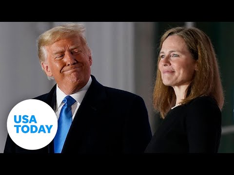 Judge Amy Coney Barrett takes the official Constitutional Oath for SCOTUS | USA TODAY