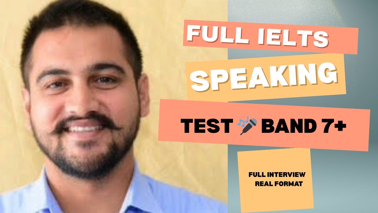 Full IELTS Speaking Test l Band 7+ Real Student Demo with Sample ...