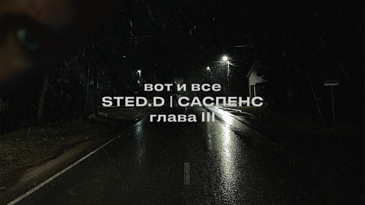STED.D - Вот и всё (lyrics video)