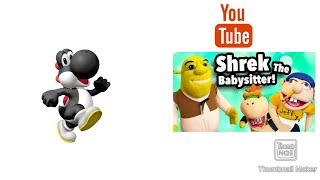 Black Yoshi Reacts Shrek The Babysitter