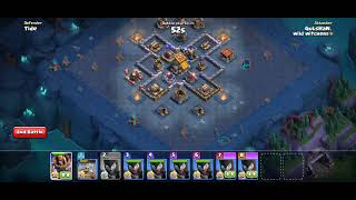 Max Builder attack with loowitch #viral #coc #clashofclans