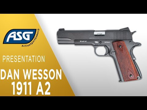Présentation DAN WESSON A2 1911 CO2 GBB ASG AIRSOFT