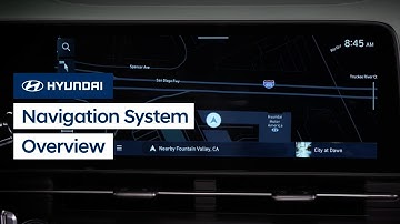 Navigation System Overview for ccNC Touchscreens | Hyundai