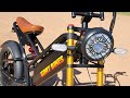 Billy goat full suspensions ebike by goat power bikes assembly   top speed test